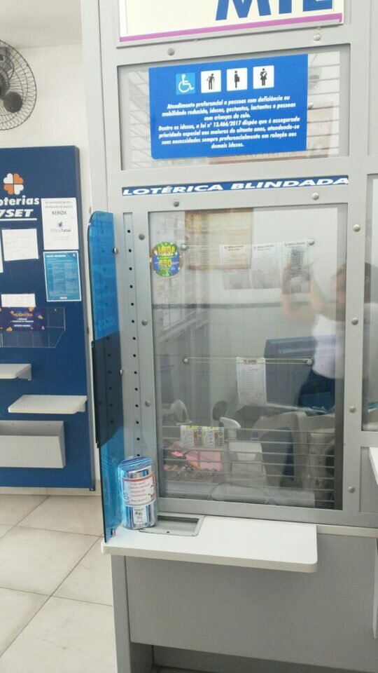 Loterica 2 caixa em shopping