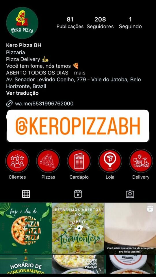 Pizzaria Delivery em Funcionamento