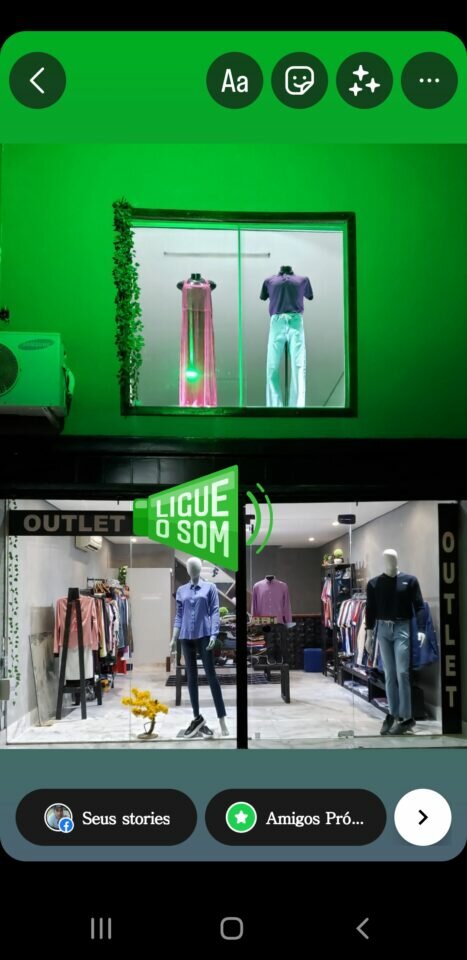 Vende loja excelente localização Outlet Moda Masculino e Feminino