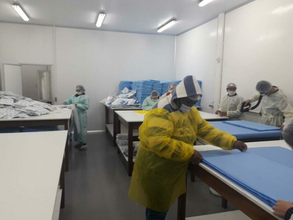 Passo indústria de Paramentação Cirúrgica – urgente