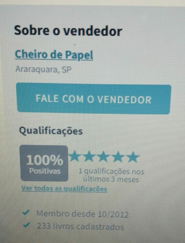 VENDO LIVRARIA SEBO