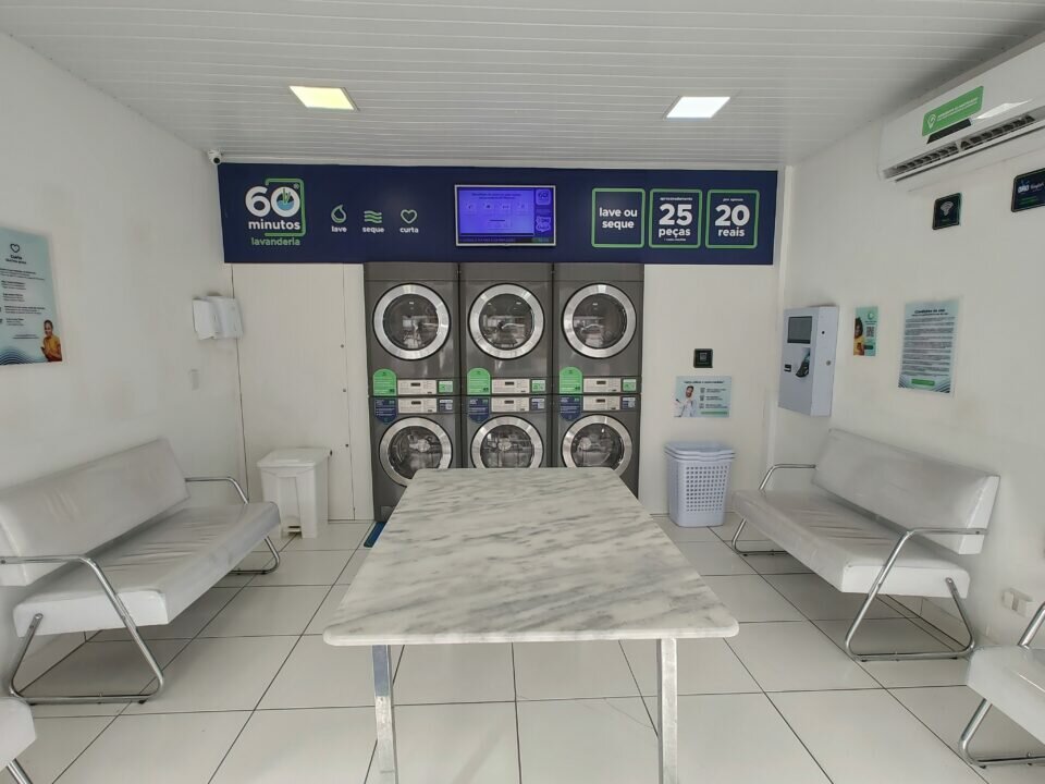 Oportunidade única Lavanderia self service consolidada a venda