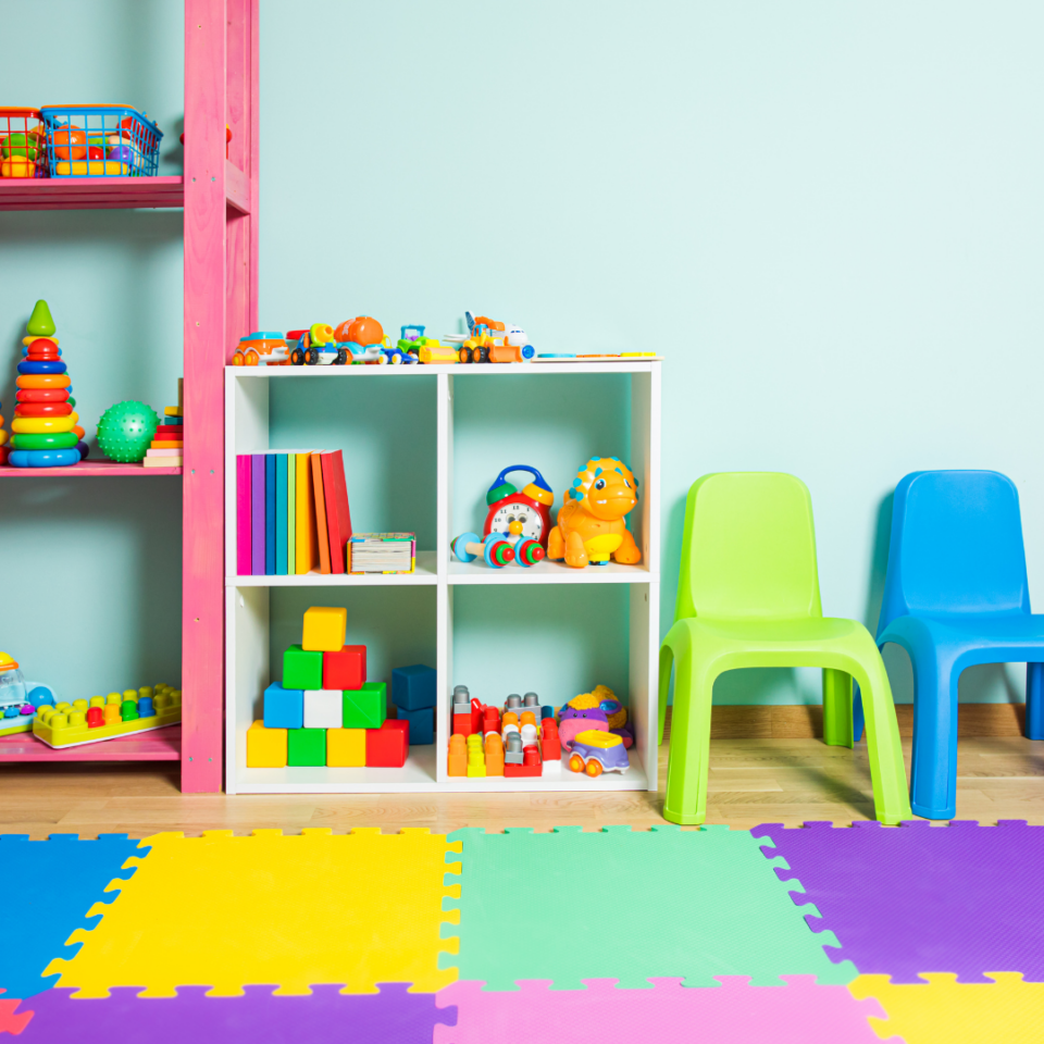 Linda escola /creche de educação infantil