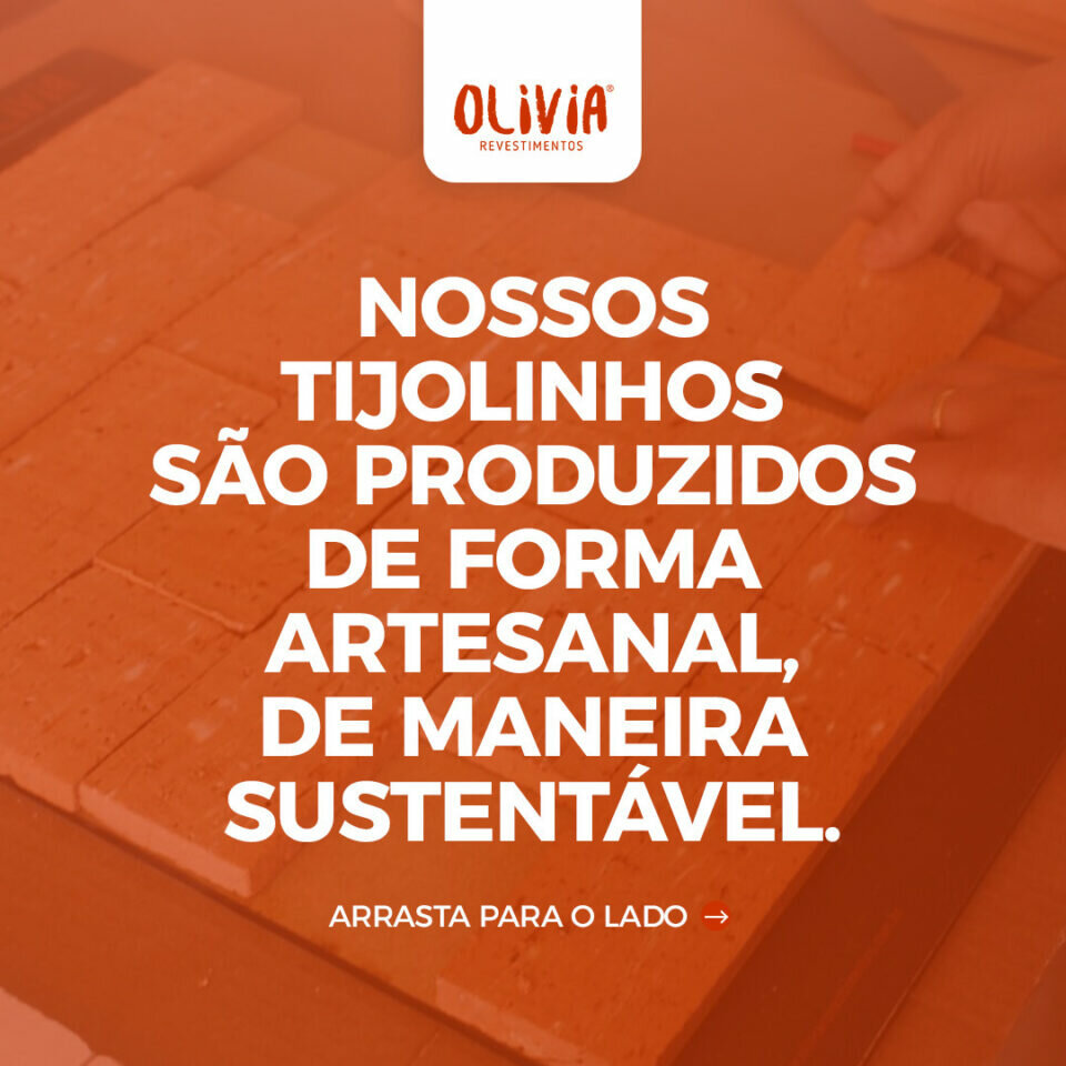 Revestimentos tijolinhos bricks