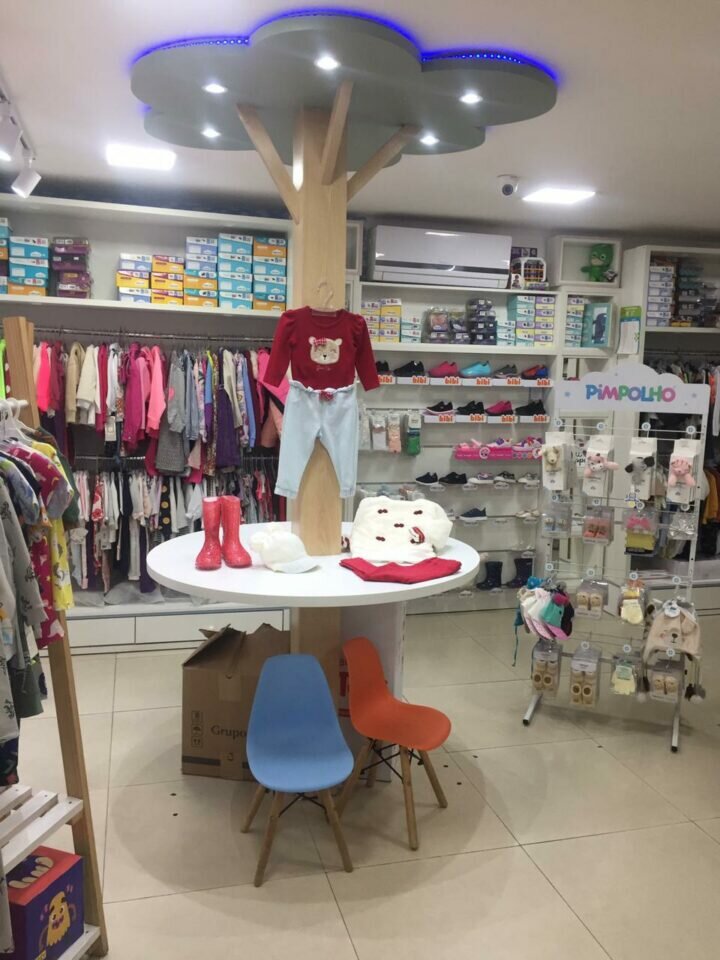 Loja infantil brinquedo roupa sapato puericultura leve