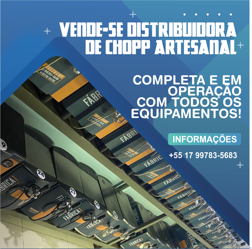 VENDE-SE DISTRIBUIDORA DE CERVEJA ARTESANAL