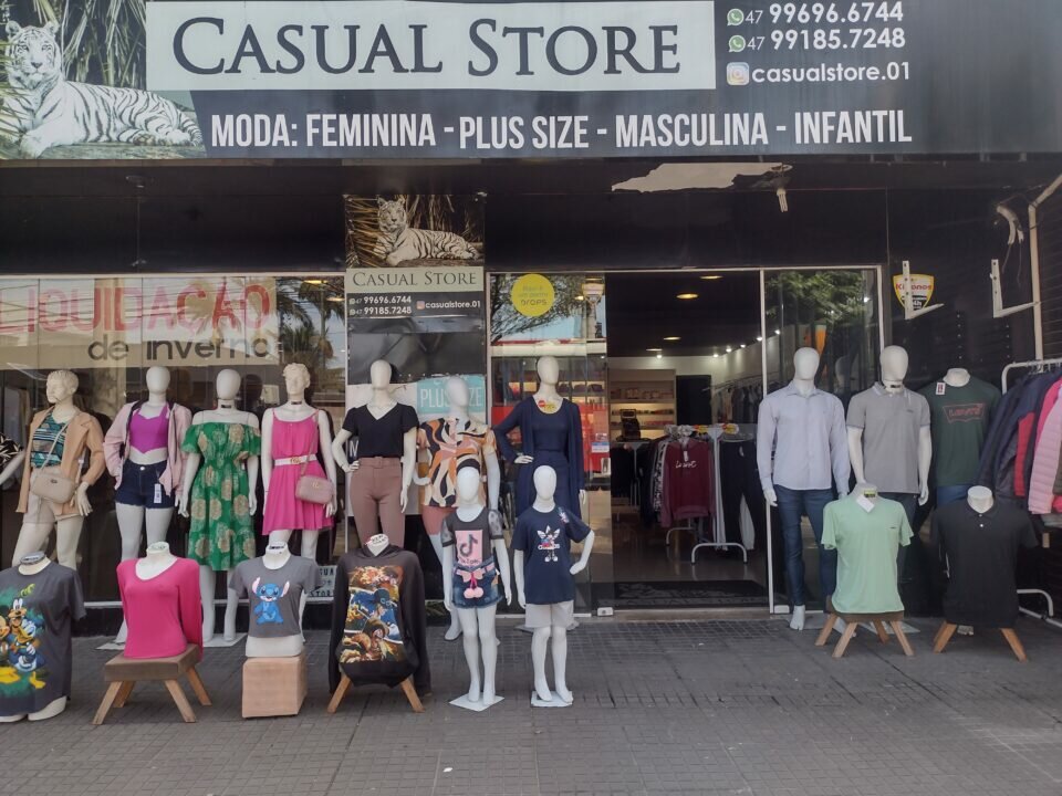 Loja de roupas a venda em Itajaí
