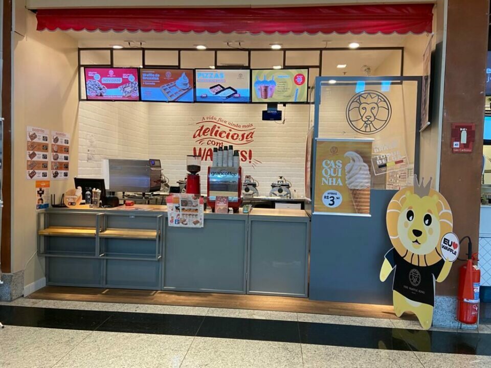 Maravilhosa loja The Waffle King