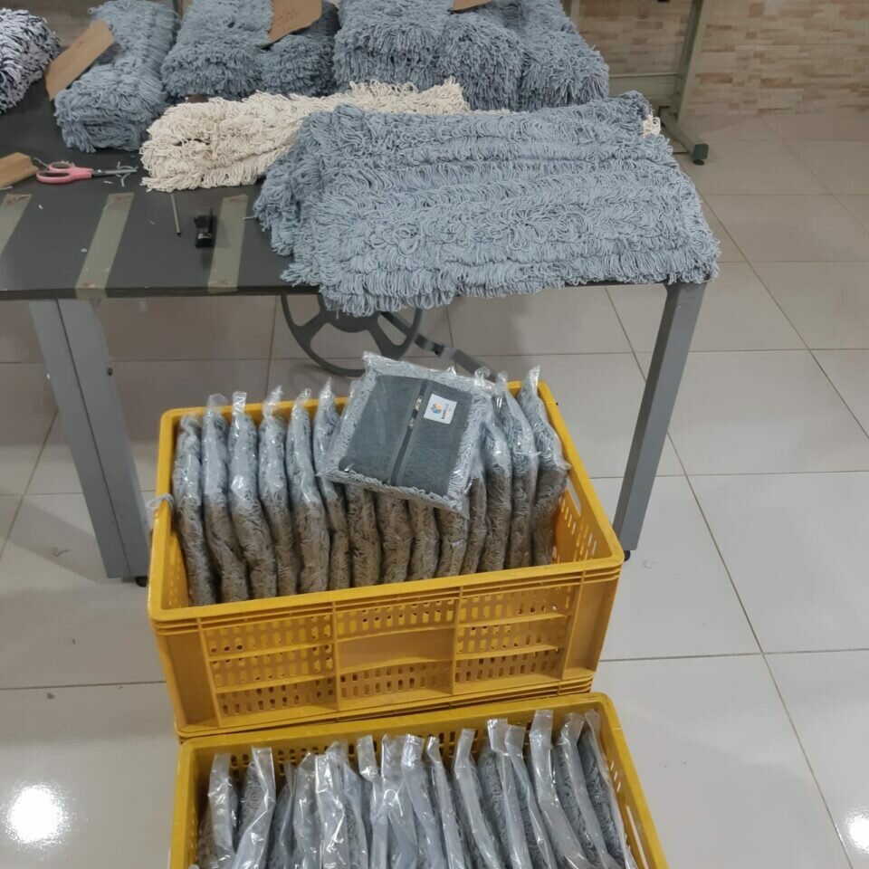 Maquinas P/ Fabricação de MOPs e Esfregões de Limpezas