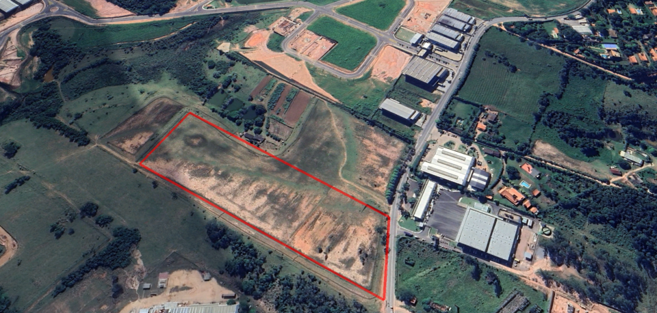 Area Industrial de 46000 m² em Itupeva-SP topografia pronta