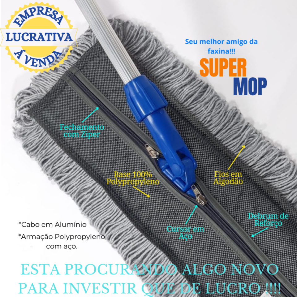 Maquinas P/ Fabricação de MOPs e Esfregões de Limpezas