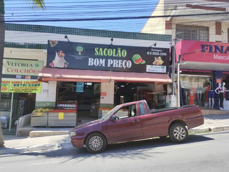 Passo ponto – Sacolão Montado – Loja Ponto Comercial