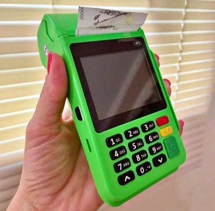 Maquininha de cartão Ton 0,79no débito e crédito sem mensalidade