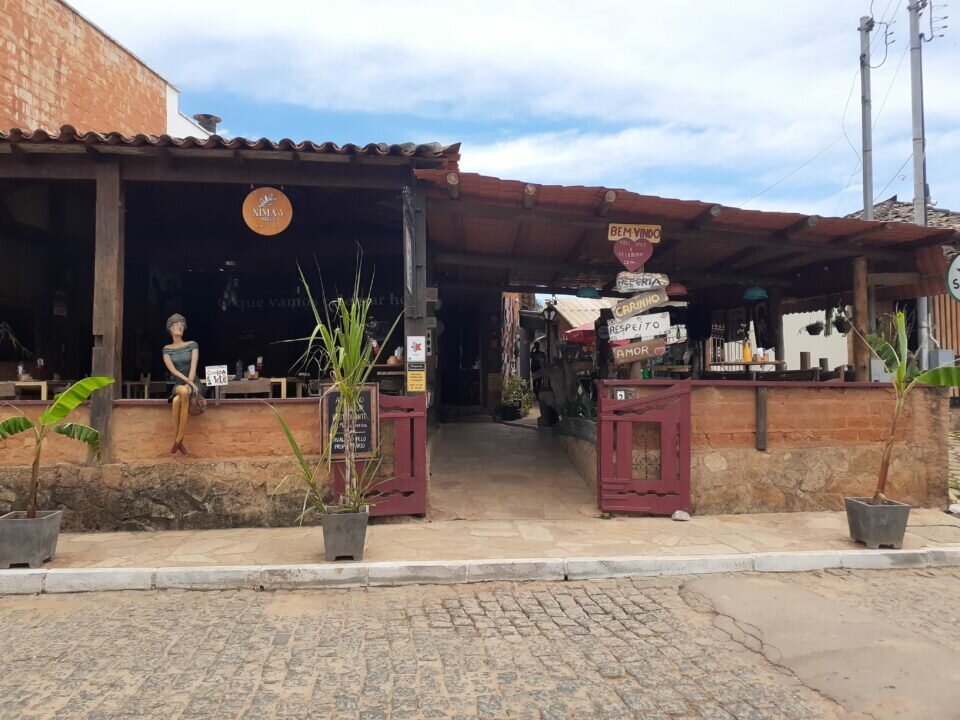 Restaurante em cidade turística