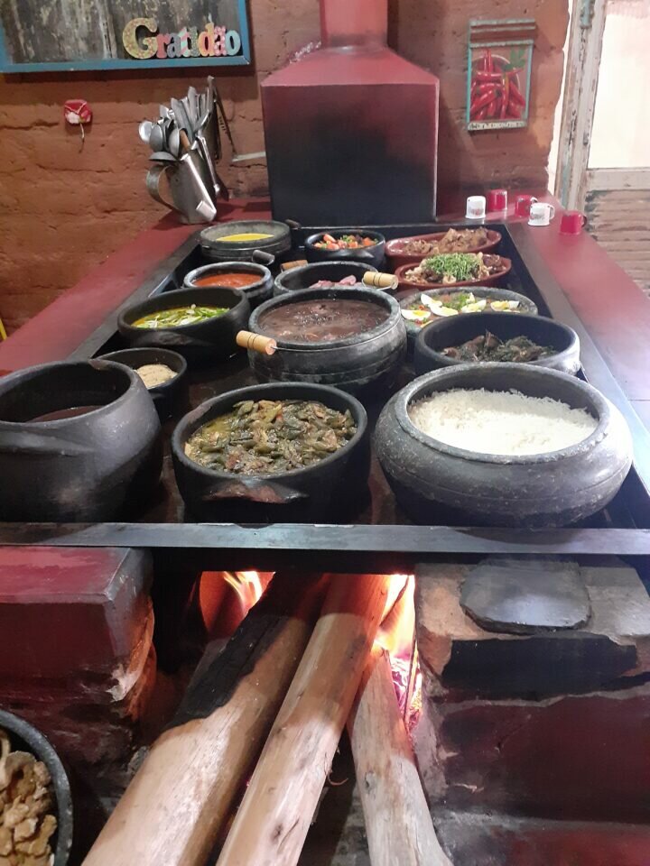 Restaurante em cidade turística