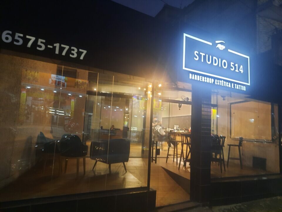 Barbearia e estúdio