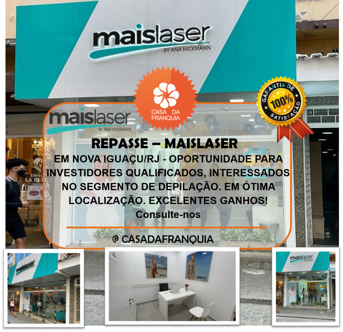 REPASSE – MAISLASER – DEPILAÇÃO – NOVA IGUAÇU/RJ - Negócios Brasil