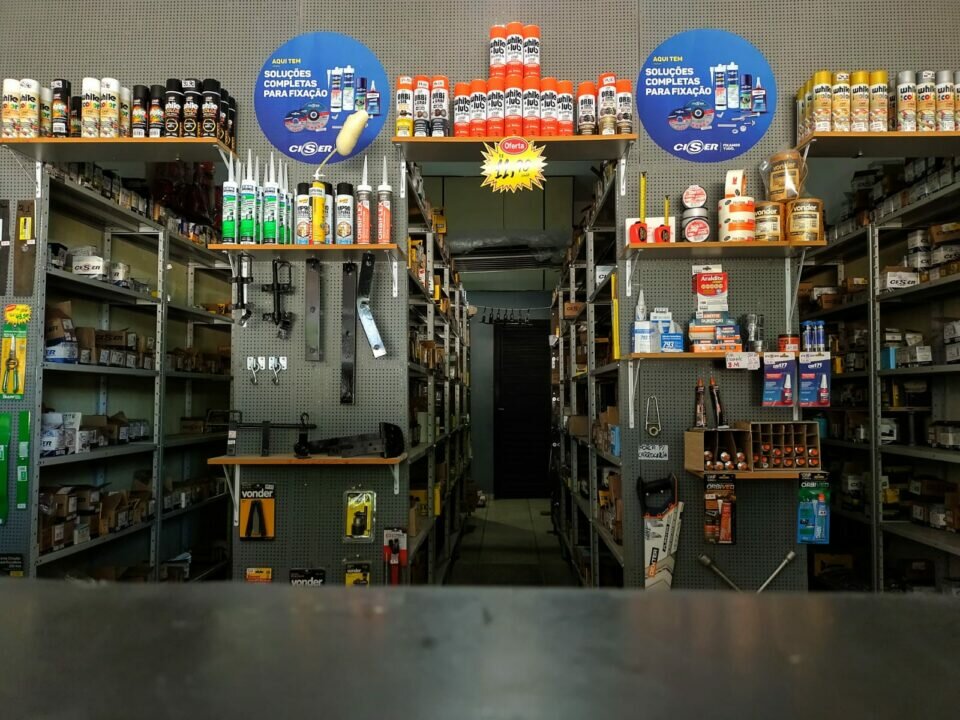 LOJA DE PARAFUSOS completa  Estrutura
