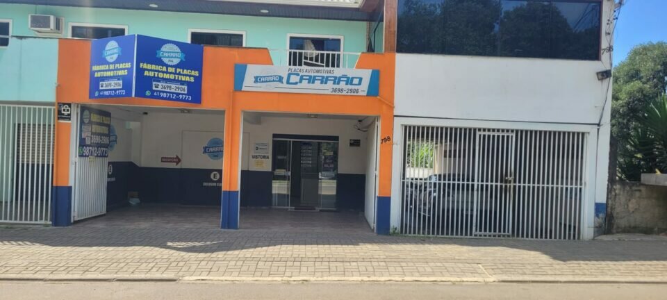 Estampadora de placas veiculares