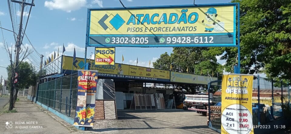 Vendo Loja de Pisos e Porcelanatos