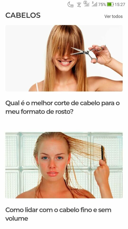 Site de BELEZA e MAQUIAGEM