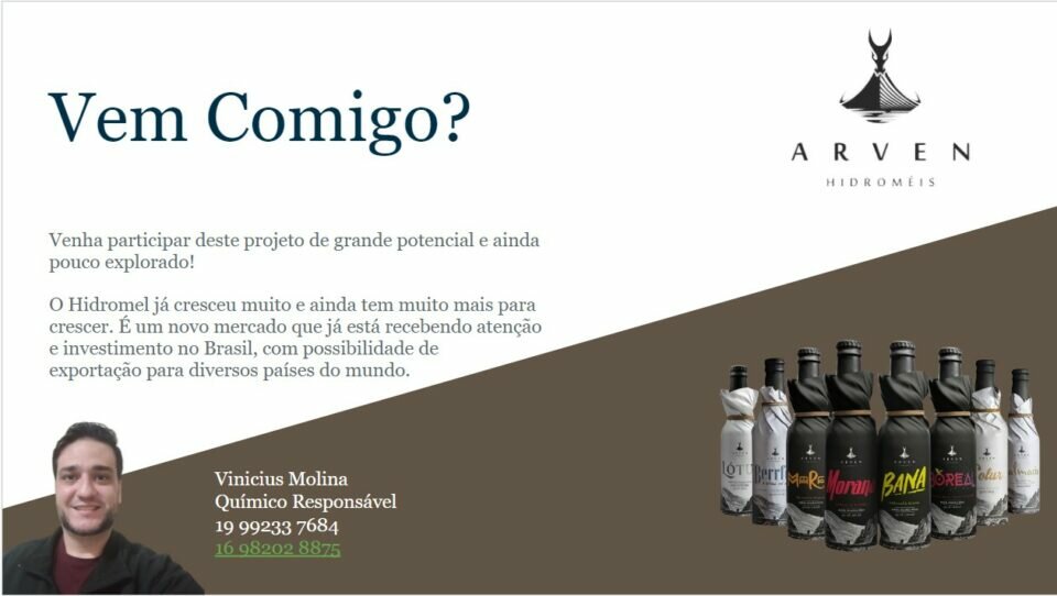 Fabrica de Bebidas Hidromel Arven