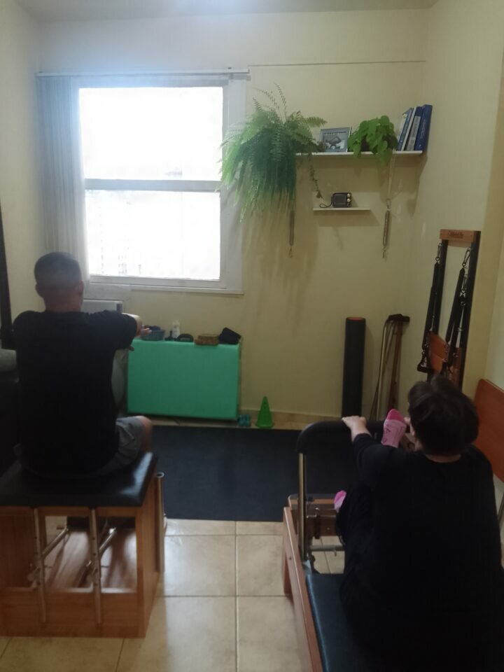 Estúdio de Pilates em atividade no Centro do Rio