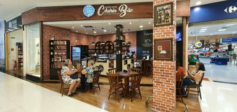 Franquia de Cafeteria e empório em shopping na asa norte