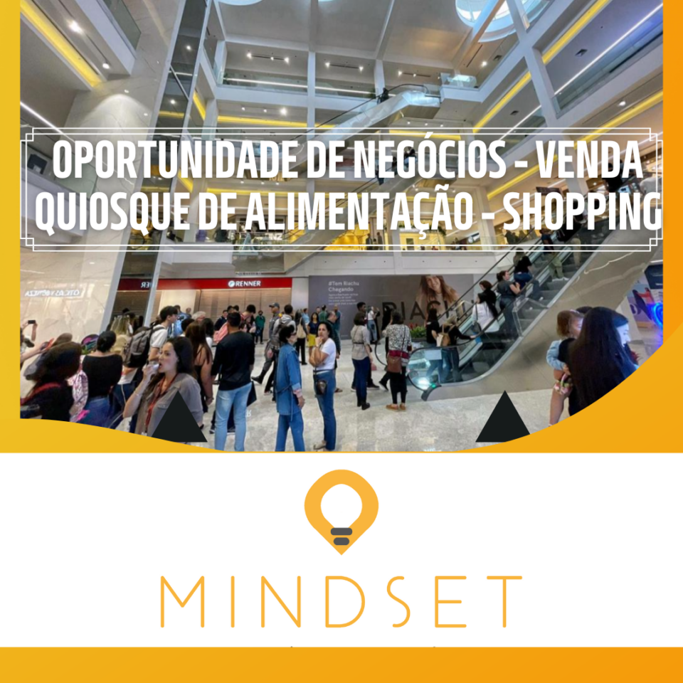 Venda – Quiosque de Franquia de Alimentação
