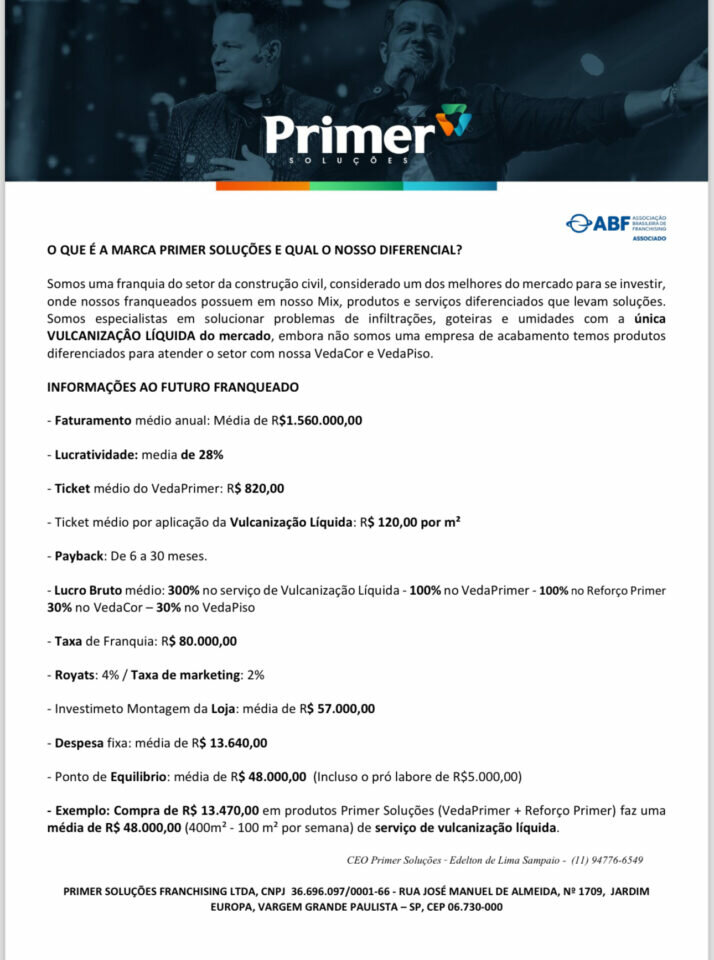 Repasse Fraquia – Tintas, Impermeabilização- Construção Civil