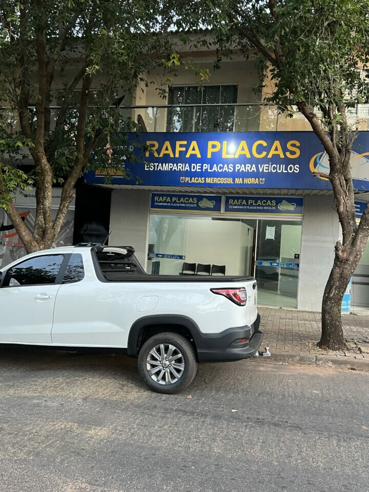 Estampadora de Placas Mercosul Credenciada pelo Detran-PR