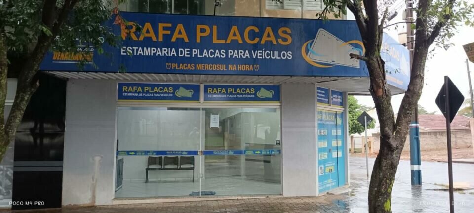 Estampadora de Placas Mercosul Credenciada pelo Detran-PR