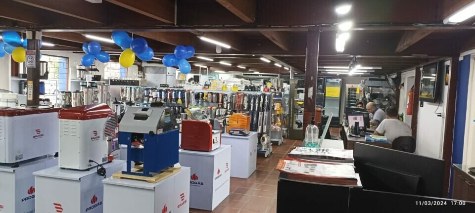 LOJA DE EQUIPAMENTOS INDUSTRIAIS PARA GASTRONOMIA