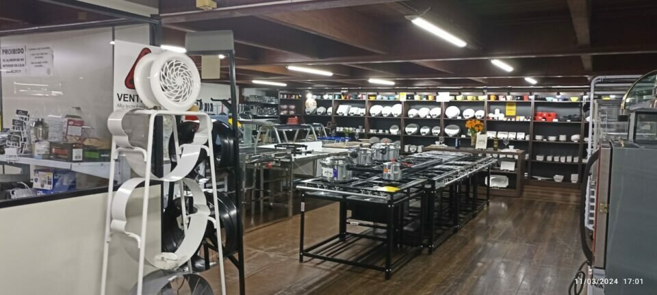 LOJA DE EQUIPAMENTOS INDUSTRIAIS PARA GASTRONOMIA