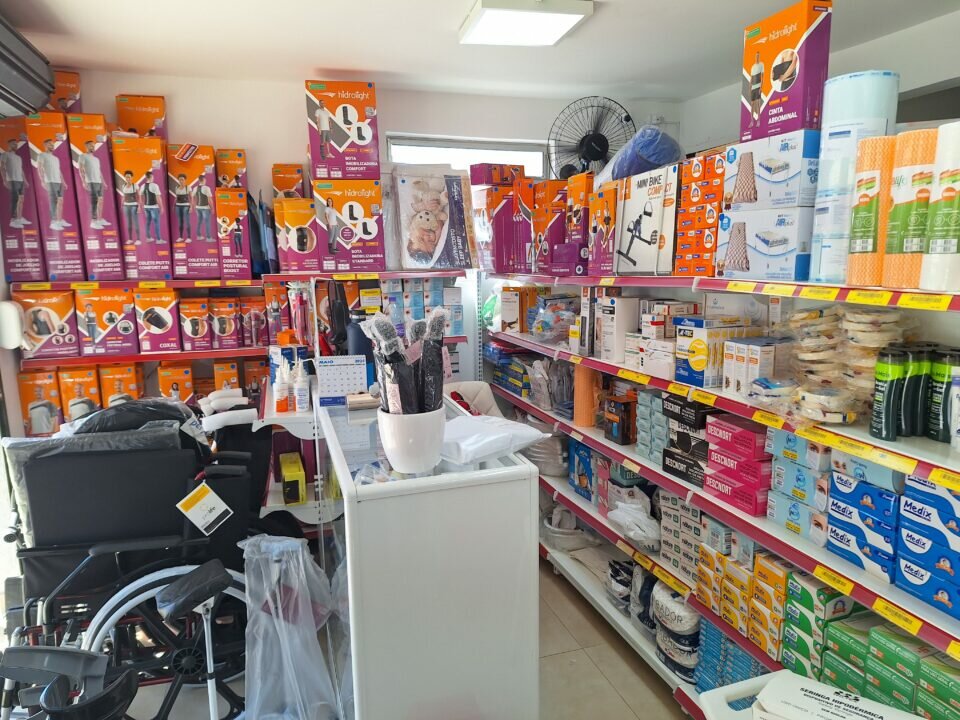 Loja de material médico-hospitalar