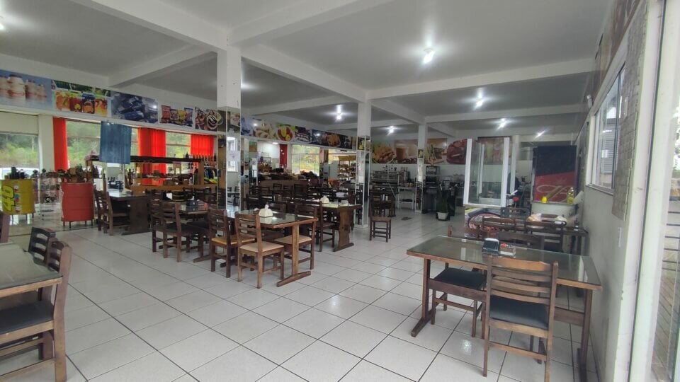 Ponto Comercial de Churrascaria e Restaurante na Serra de Santa Catarina
