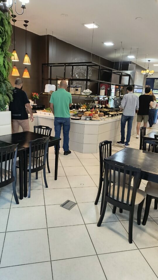 Café e restaurante