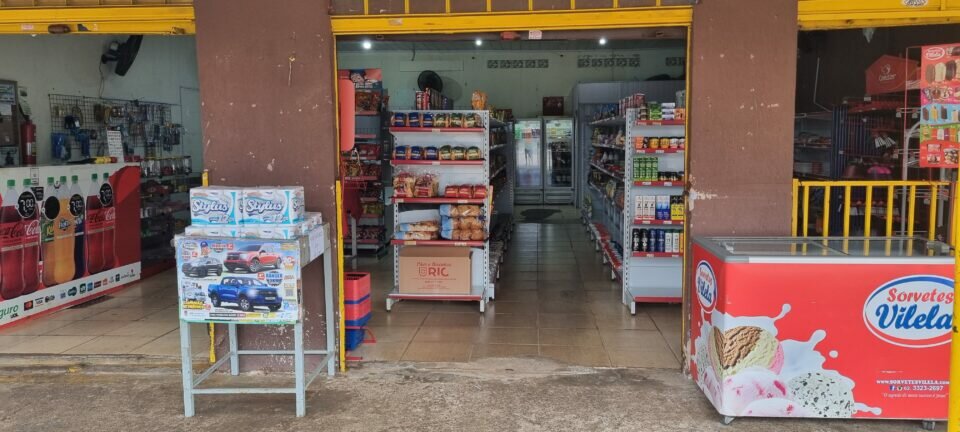 Passo ponto de mini mercado