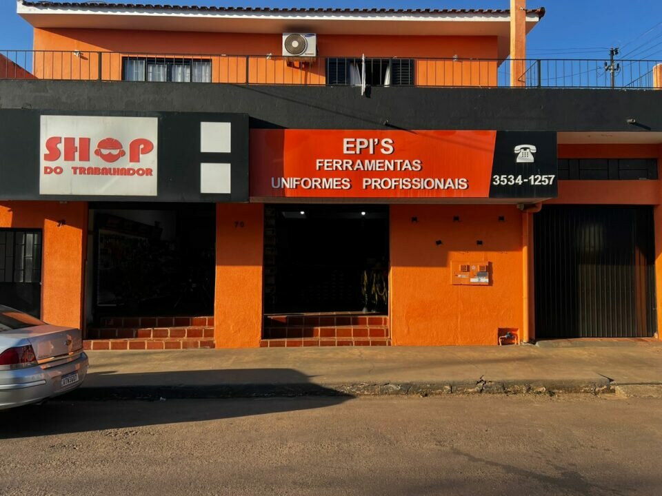 LOJA DE EPI FERRAMENTAS E UNIFORMES COMPLETA EM SANTO ANTNIO DA PLATINA