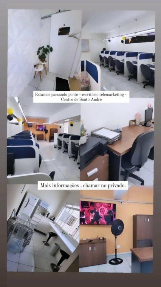 Passa se o ponto escritório de telemarketing