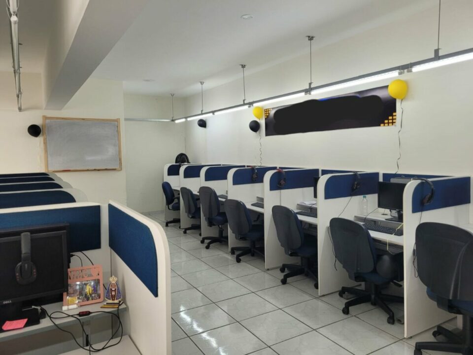 Passa se o ponto escritório de telemarketing
