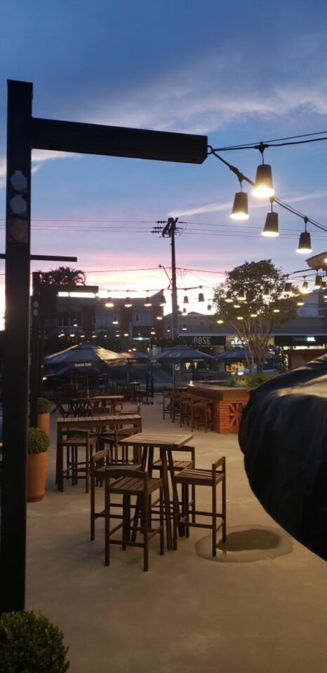 Restaurante ao ar livre