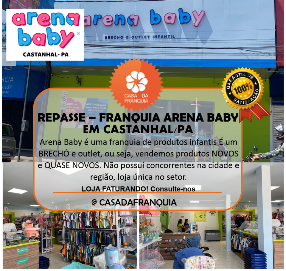 REPASSE RENTÁVEL – ARENA BABY – CASTANHAL/PA