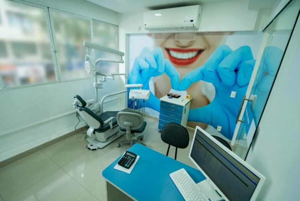 Rede de clínicas odontológicas próprias em 3 localidades no Rio de Janeiro