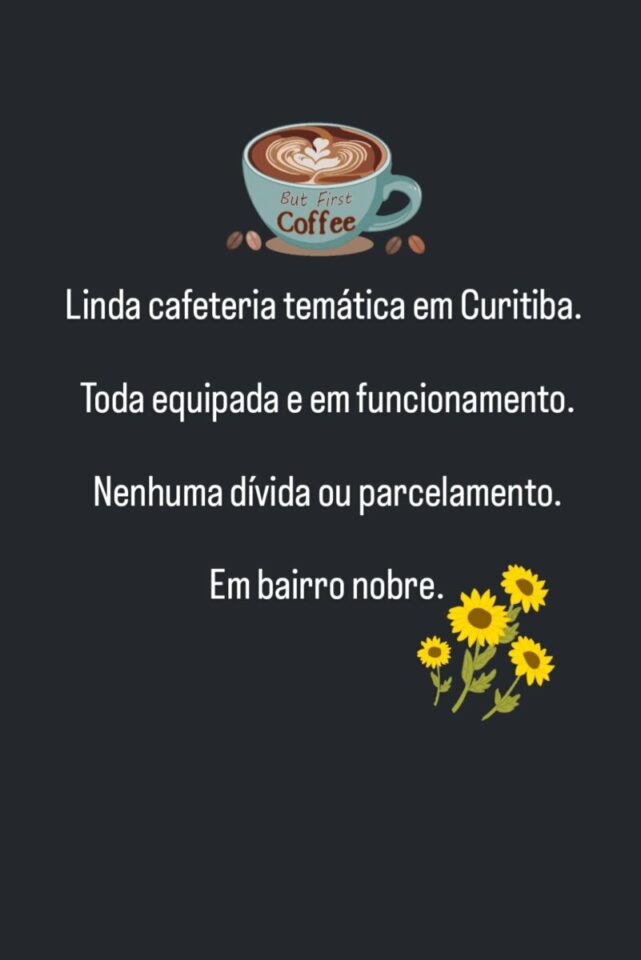 Cafeteria em funcionamento