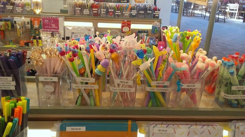 Estoque de papelaria de alto padrão