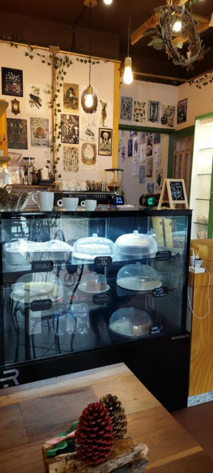 Cafeteria em funcionamento