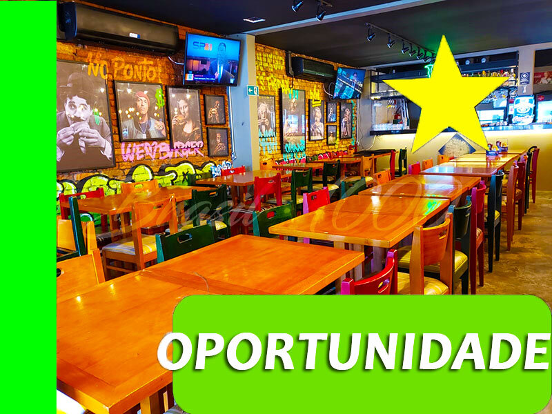 Restaurante e Hamburgueria no Itaim Bibi, SP  Cod 112122