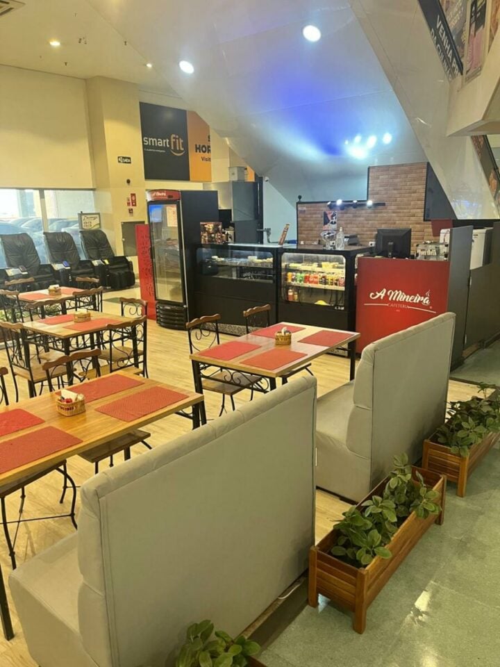REPASSE – A MINEIRA CAFETERIA – QUIOSQUE NO SHOPPING HORTOLÂNDIA/SP