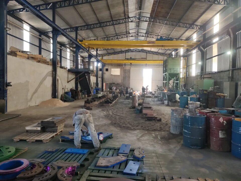 Fundição de aço e Ferro